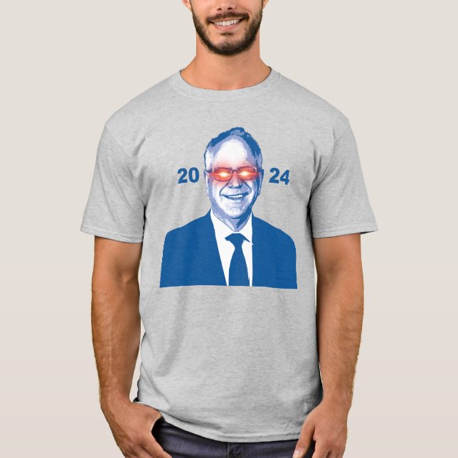 Dark Walz 2024 T-Shirt (Front)