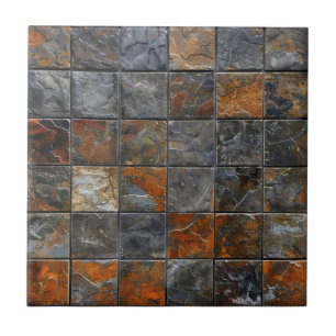 Dark Warm Tile Pattern