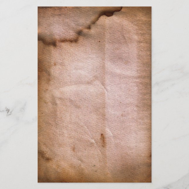 Dark water stained Stationery (Front)