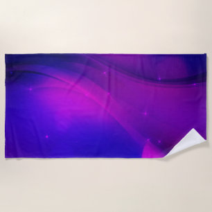 Dark Wave Beach Towel