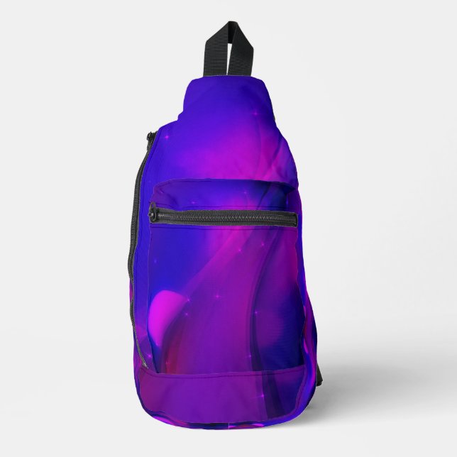 Dark Wave Sling Bag (Front)