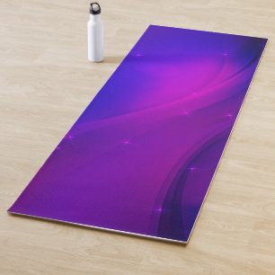 Dark Wave Yoga Mat