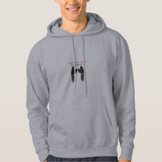 Dark Wings Motivational Quote Design Hoodie