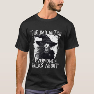 Dark Witch T Halloween Party T Witchcraft T Wicca T-Shirt