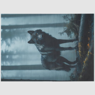 Dark Wolf Tissue Paper