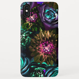 Dark Wonderland Bold Glamour Floral Flowers Case-Mate iPhone Case