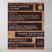 Dark Wood, Carpentry, Carpenter Advertising