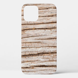 Dark wood texture. Abstract background Vintageabst iPhone 12 Case