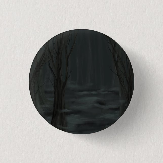Dark Woods 3 Cm Round Badge (Front)