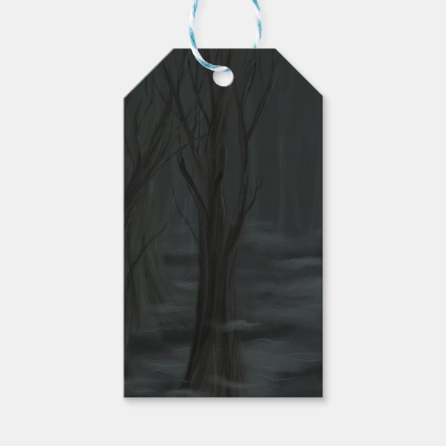 Dark Woods Gift Tags (Front)