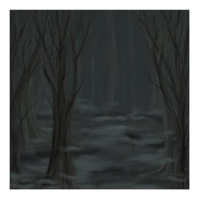 Dark Woods Photo Print (Front)