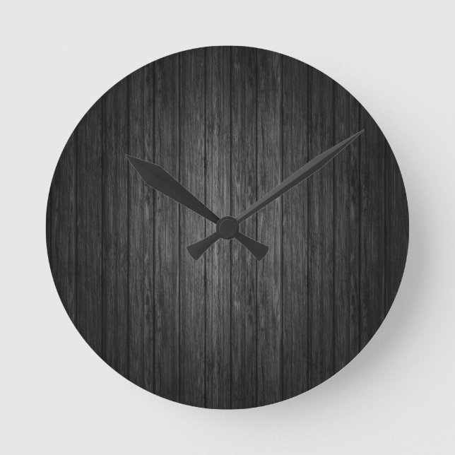 Dark woods round clock (Front)