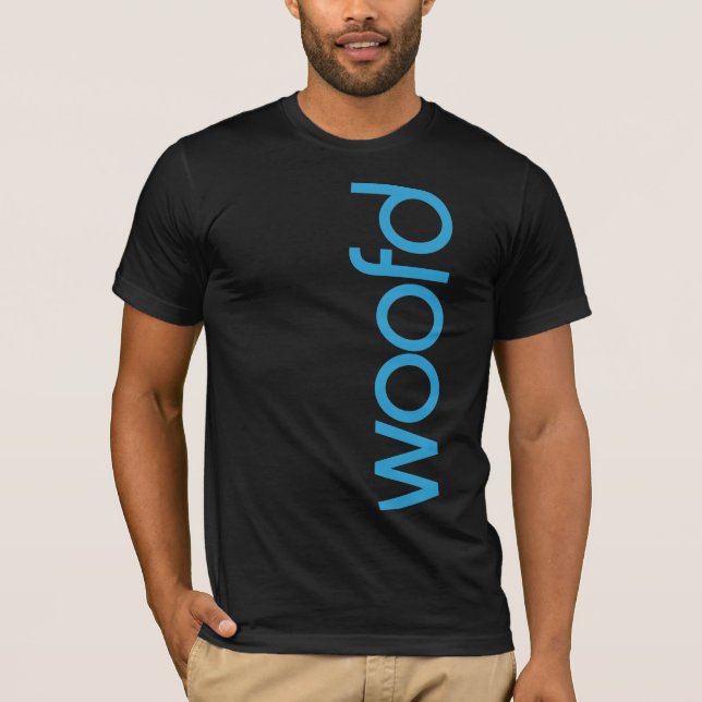 Dark "Woofd" T-shirt (Front)