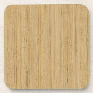 dark yellow wood coaster