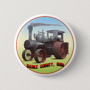 Darke County Ohio 6 Cm Round Badge