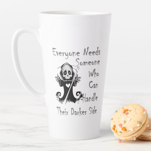 Darker Side Latte Mug (In Situ)