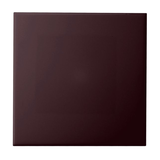 Darkest Grape Magenta -- Dark Pink Solid Colour Tile (Front)