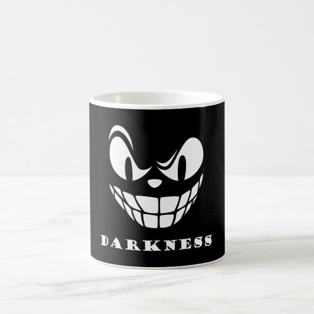 Darkness monster face coffee mug (Center)