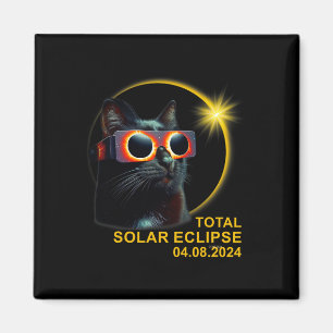 Darkness My Friend Solar Eclipse April 8 2024 Funn Magnet