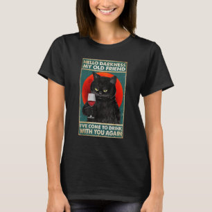 Darkness My Old Friend, Cat Dad-dy Mum-my, Boy Gir T-Shirt