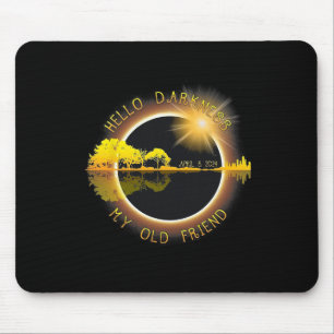 Darkness My Old Friend Eclipse Mouse Pad
