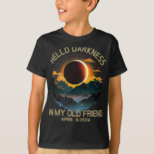 Darkness My Old Friend Solar Eclipse April 0819 T-Shirt