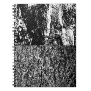 Darkness texture Spiral Photo Notebook,Bold Joy Notebook