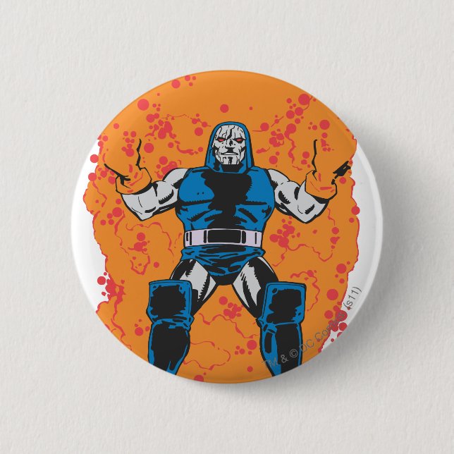 Darkseid Destruction 6 Cm Round Badge (Front)