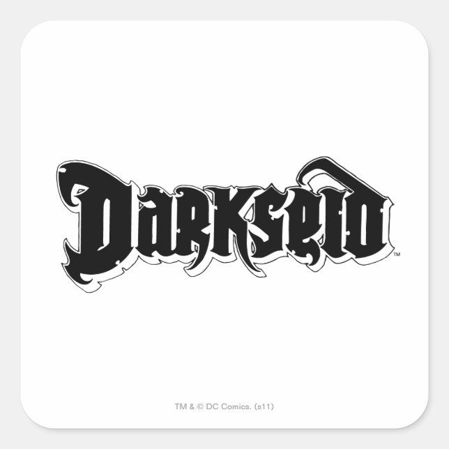 Darkseid Logo 2 Square Sticker (Front)