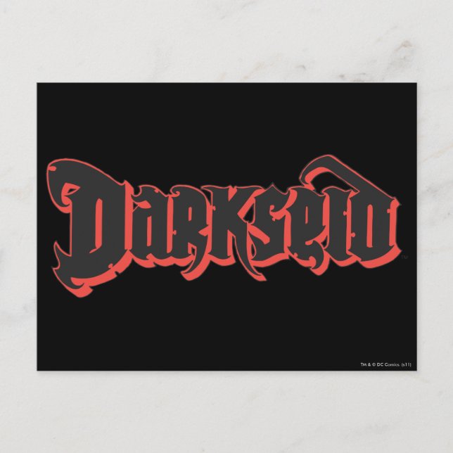 Darkseid Logo Postcard (Front)