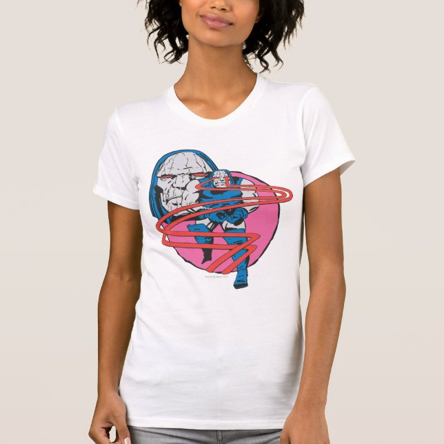 Darkseid Shoots Omega Beams Baby T-Shirt (Front)