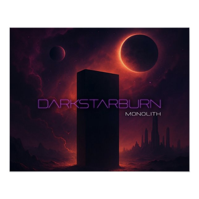 DarkStarBurn Monolith Poster (Front)