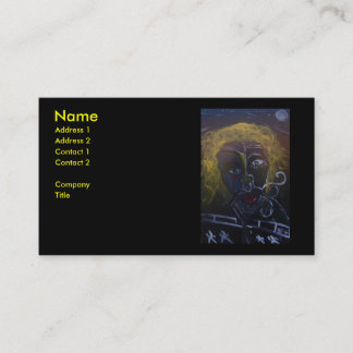 DARKVILLE GREETER BUSINESS CARD