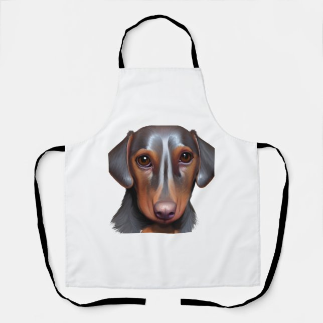 Darling Dachshund   Apron (Front)