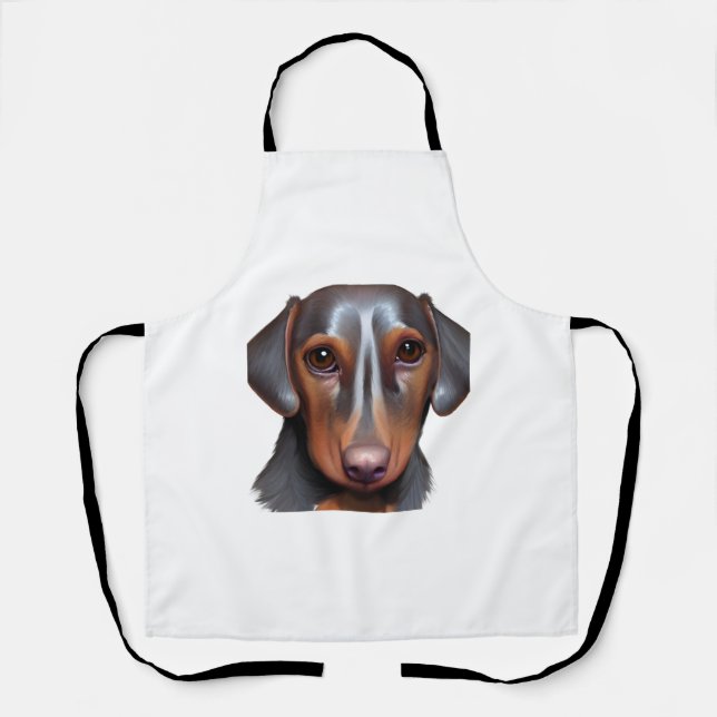 Darling Dachshund   Apron (Front)