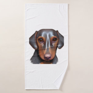 Darling Dachshund   Bath Towel