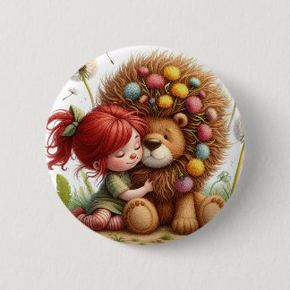 Darling Dandelion 6 Cm Round Badge