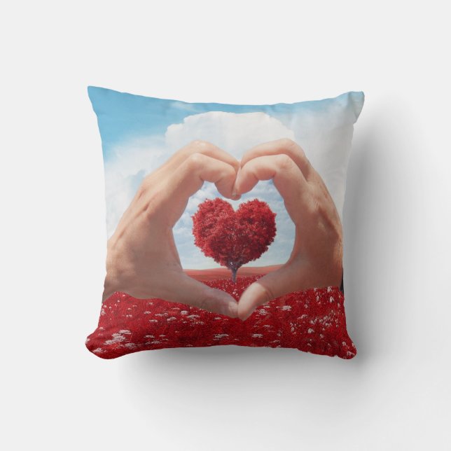 Darling Heart Valentine's Day Cushion (Front)