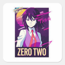 Darling in the Franxx Zero Two Aesthetic Art.