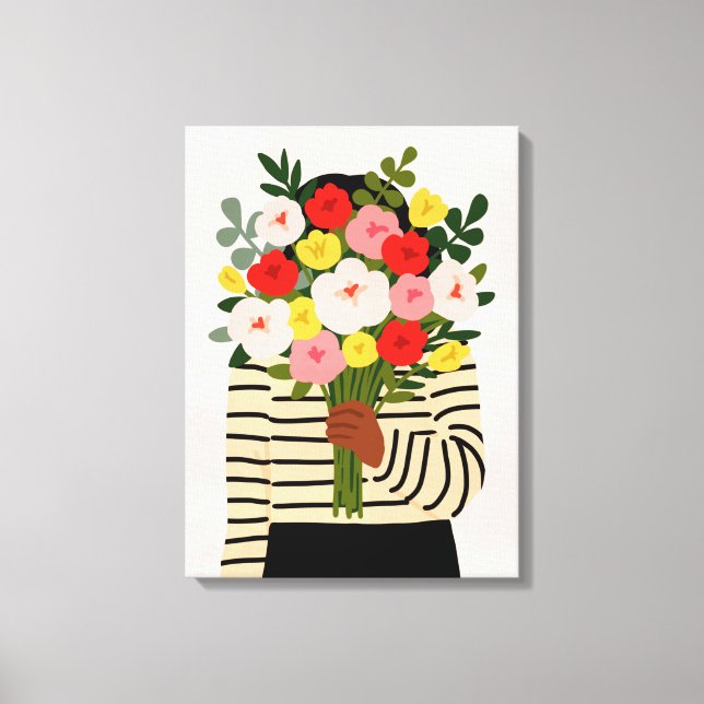 Darling Valentine I Canvas Print (Front)