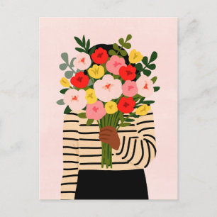Darling Valentine I Postcard