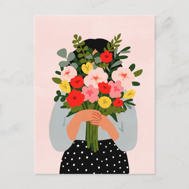 Darling Valentine II Postcard (Front)