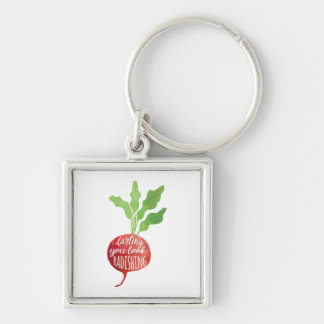 Darling, You Look Radishing | food pun Key Ring