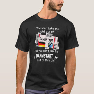 Darmstadt Boarding Pass - Darmstadt Girl - Darmsta T-Shirt