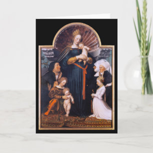 Darmstadt Madonna, Holbein the Younger Card