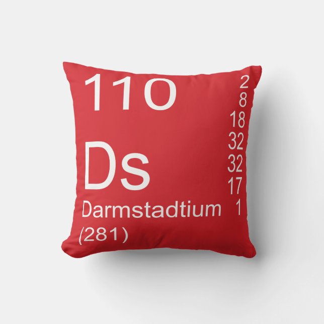 Darmstadtium Cushion (Front)