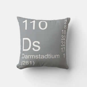 Darmstadtium Cushion