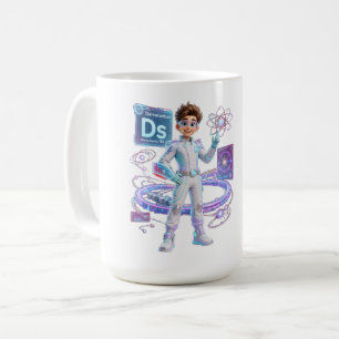  Darmstadtium (Ds) – Atomic Number 110   ATOMIVRA Coffee Mug