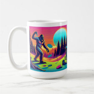Darn Trees Bigfoot Disc Golf Humour Coffee Mug