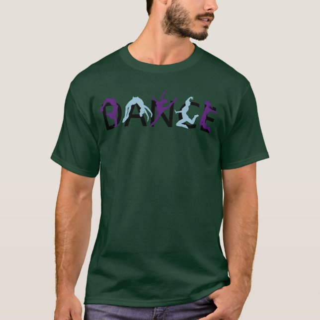 darr dance silhouette boy T-Shirt (Front)